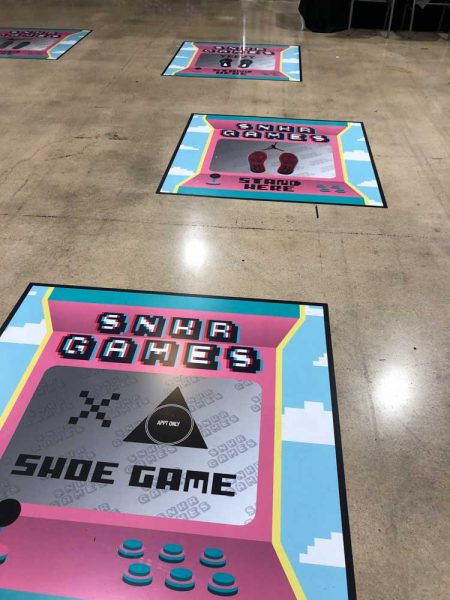 Floor Decals. Floor Graphics. 3D Floor Art. Floor Wraps! Full Color Graphics - Permanent or Short Term Graphics. We also do Social Distancing Stickers / Decals. Give Us A Call (South Florida Area - Miami - Fort Lauderdale - Palm Beach) Call (954) 908-5883 or email us today info@darkhorsemiami.com